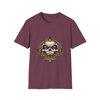 Skull Playing Card with Ornate Luxury - Mleem