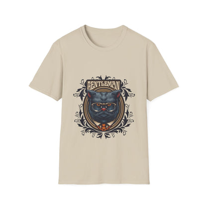 Animal Grey Cat with Framed Ornaments - Mleem