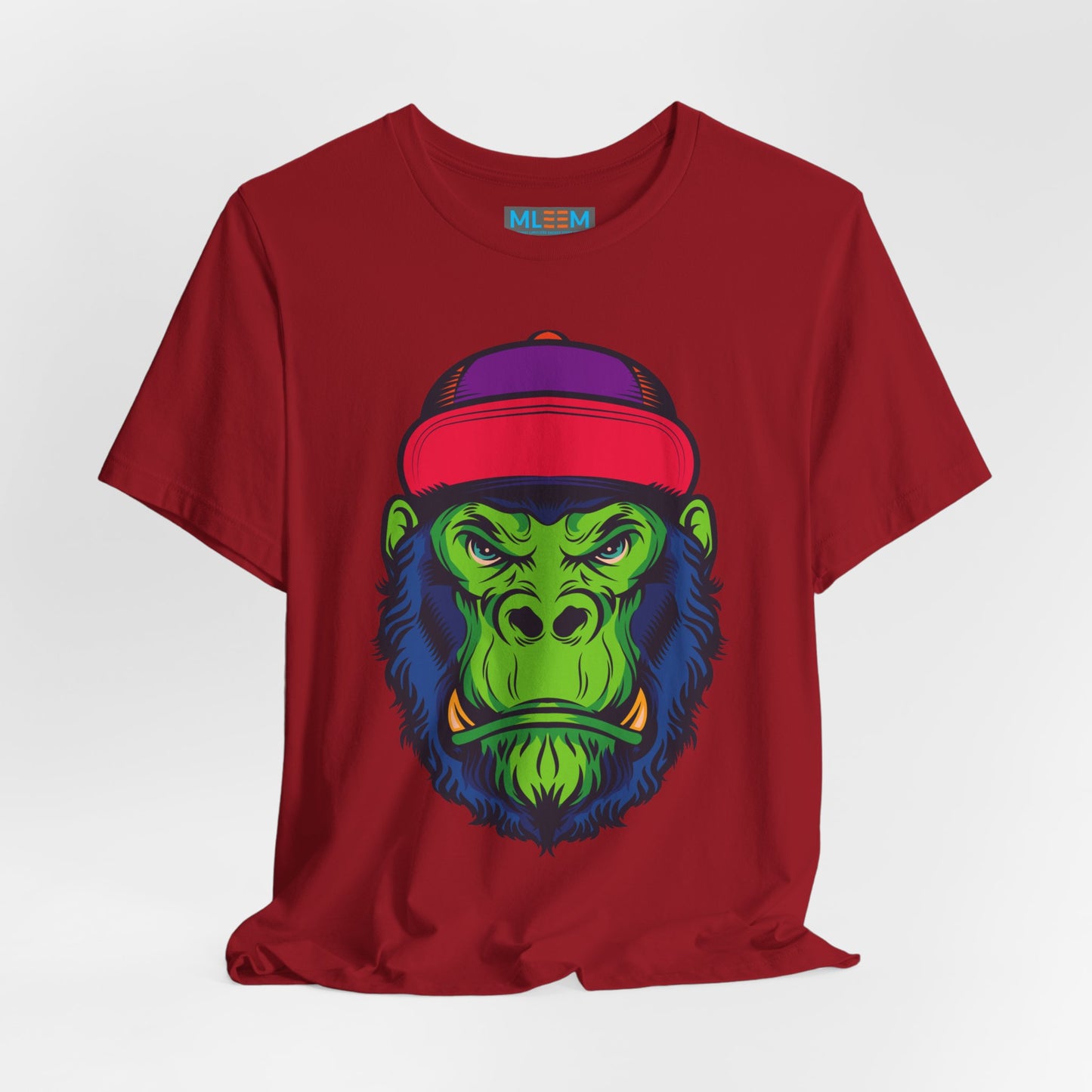 Vibrant Gorilla Graphic Tee - Unisex Short Sleeve T-Shirt