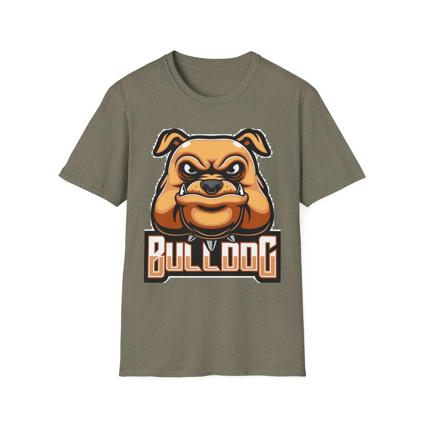 Bulldog Head Mascot - Mleem