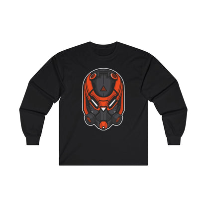 Orange Robot Head - Mleem