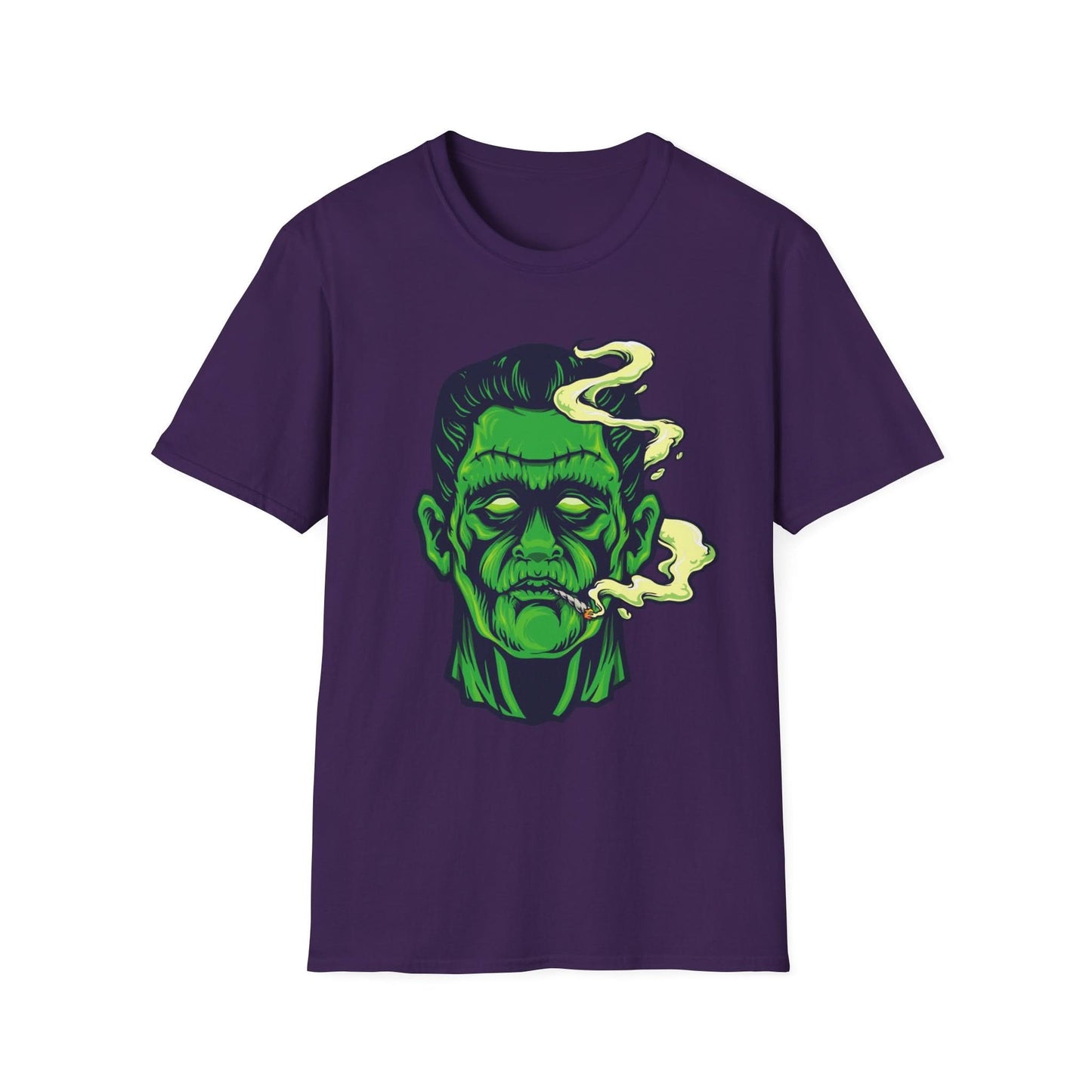 Frankenstein Smoking Cannabis Halloween - Mleem