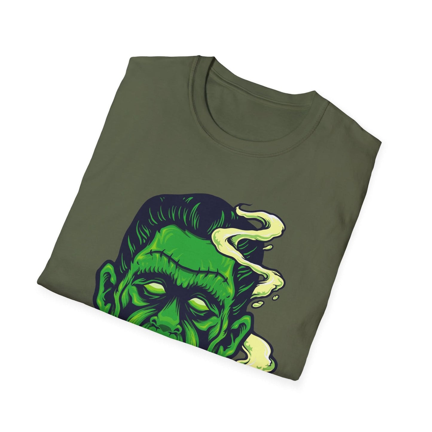 Frankenstein Smoking Cannabis Halloween - Mleem