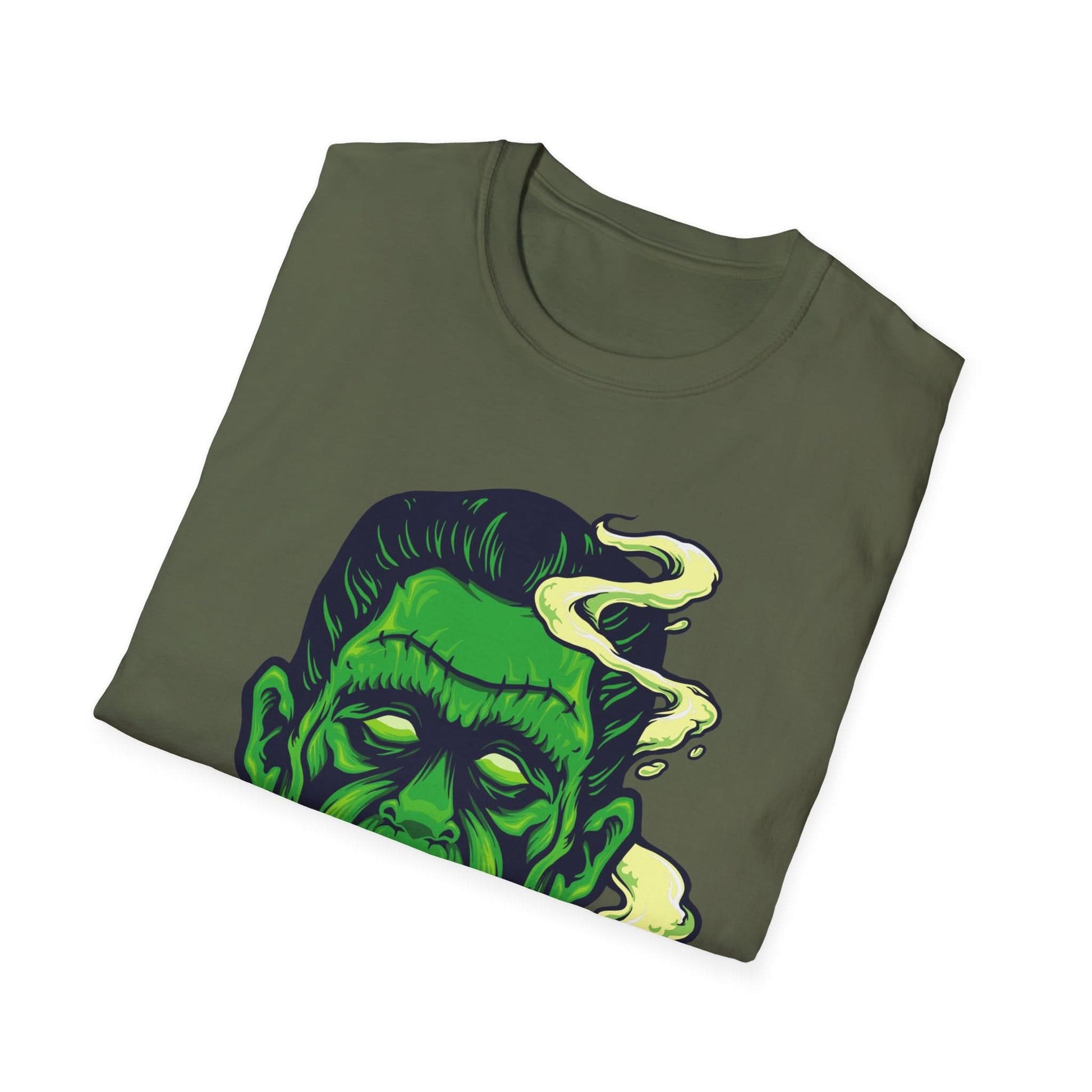 Frankenstein Smoking Cannabis Halloween - Mleem