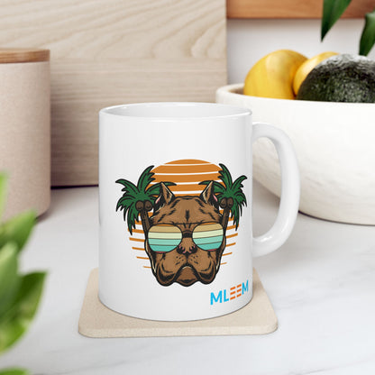 Tropical Sunset Ceramic Mug