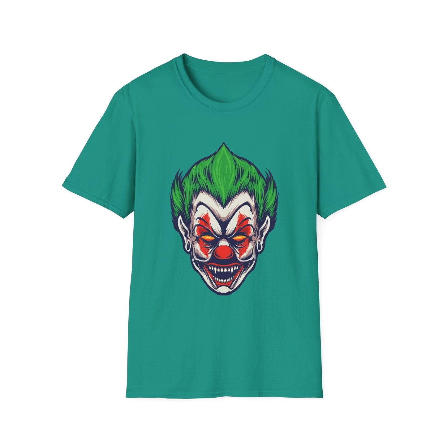 Angry Joker Clown Illustration - Mleem