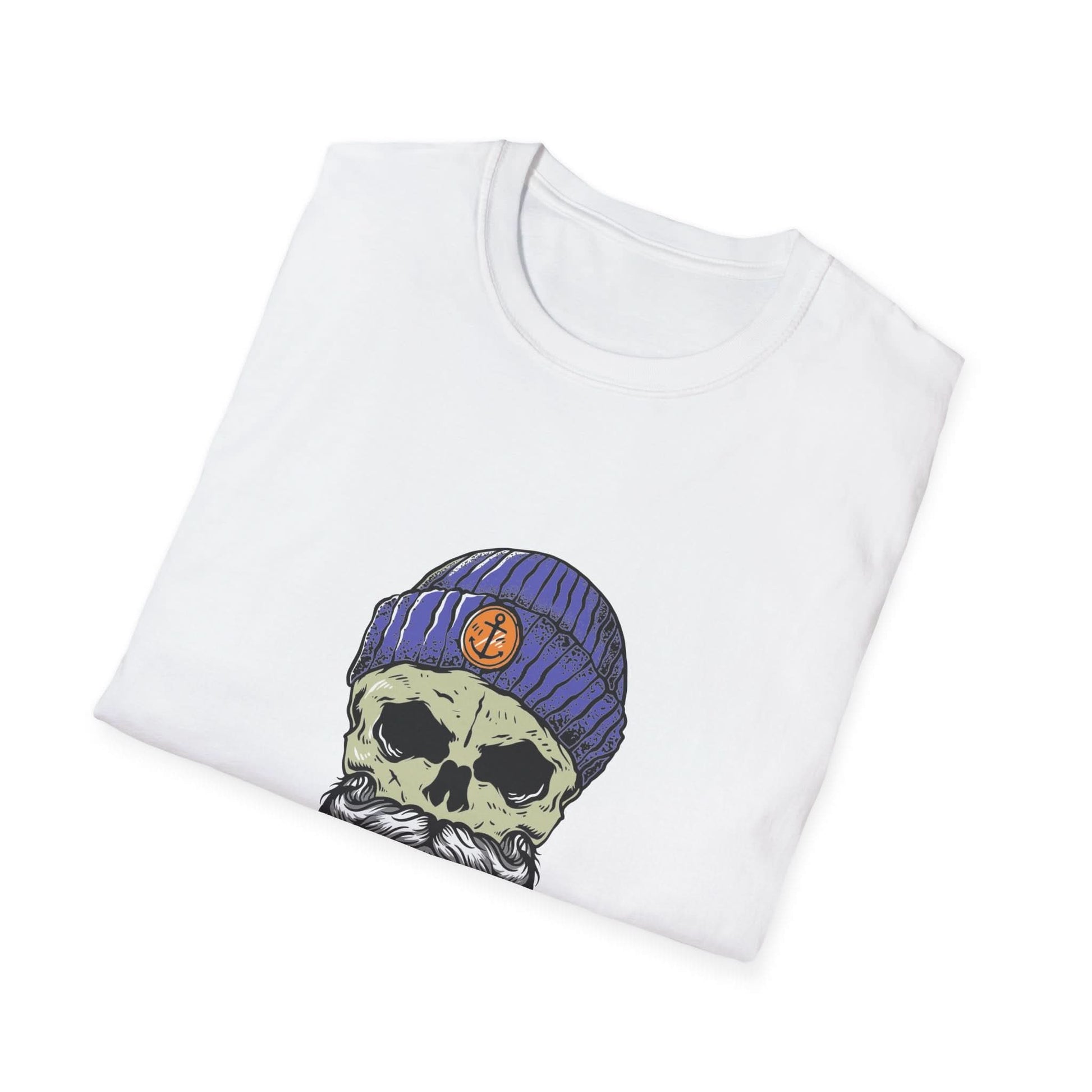 Skull Beard Illustration - Mleem