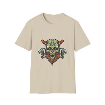 Viking Skull Warrior with Axe - Mleem