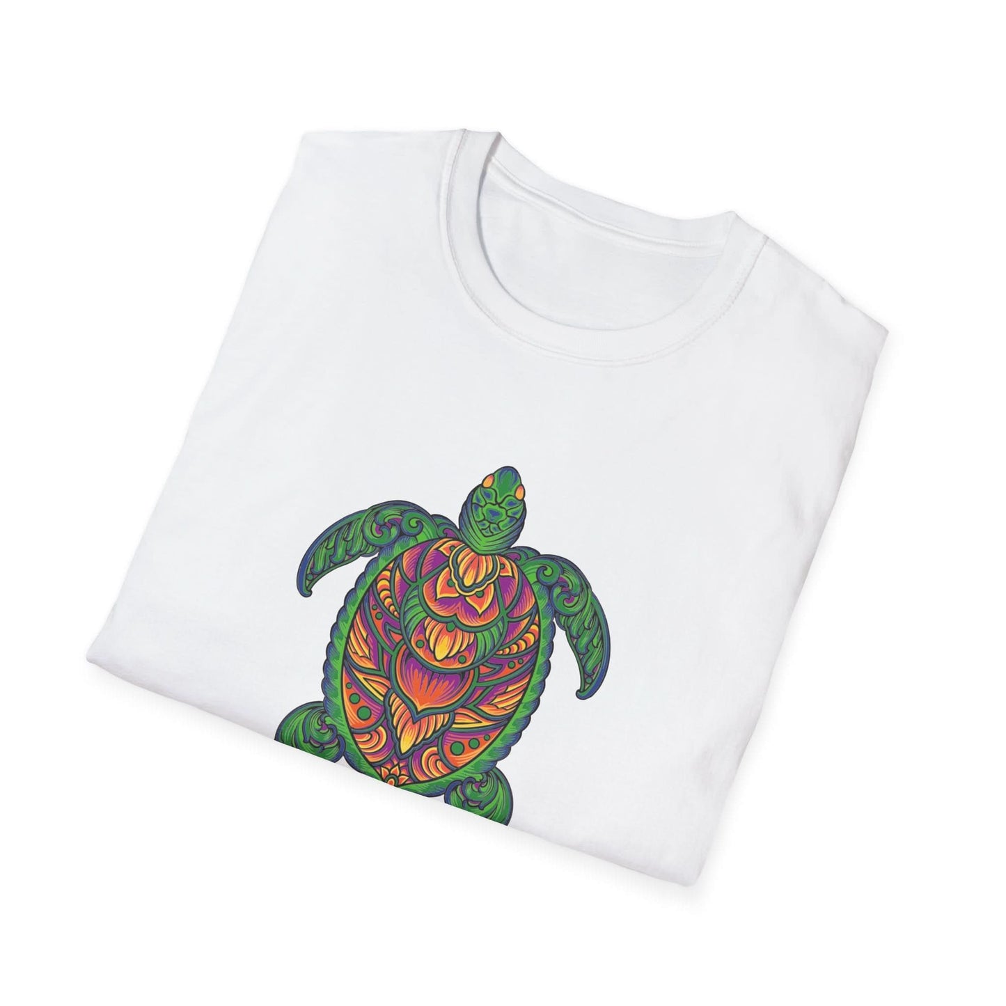 Turtle Floral Vintage Ornament - Mleem