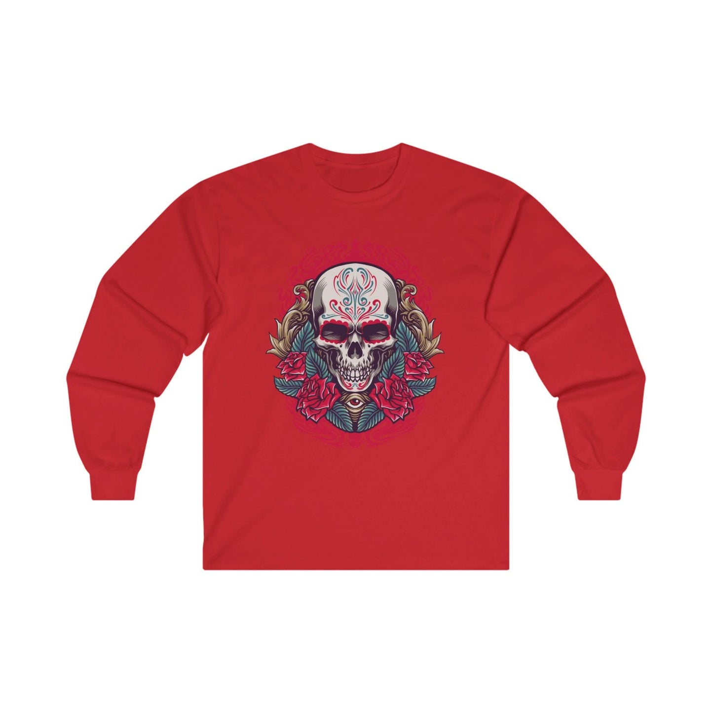 Dia De Los Muertos Mexican Skull - Mleem