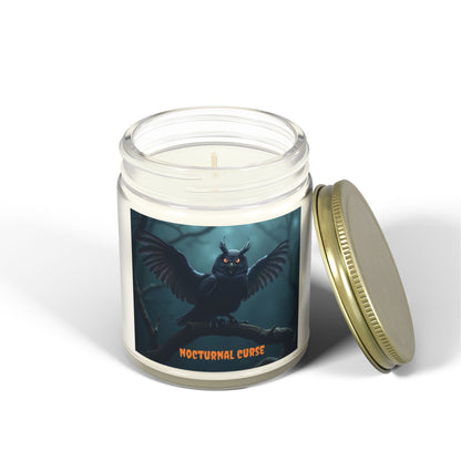Nocturnal Curse Scented Candle - Spooky Home Decor, Aromatherapy Gift, Halloween Candle, Unique Home Fragrance