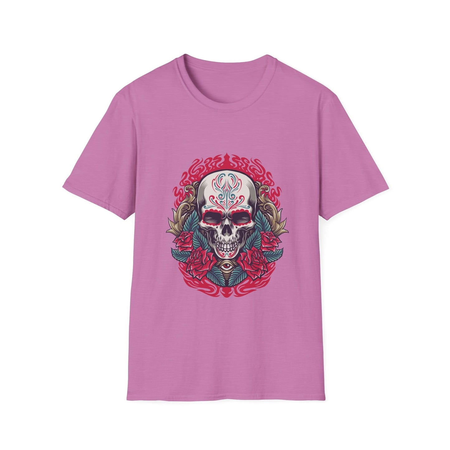 Skull Illustration Dia de Los Muertos - Mleem