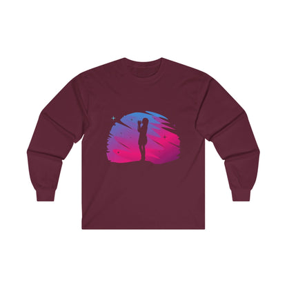 Silhouette of a Girl Photographing - Mleem