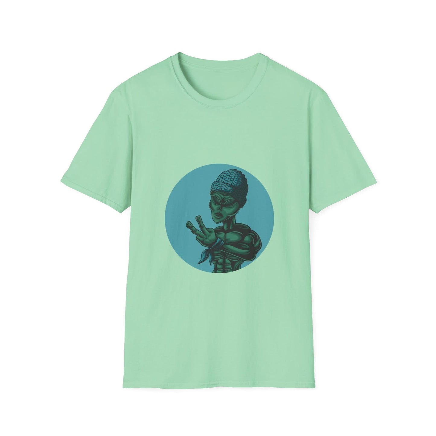 Alien Peace Sign - Mleem