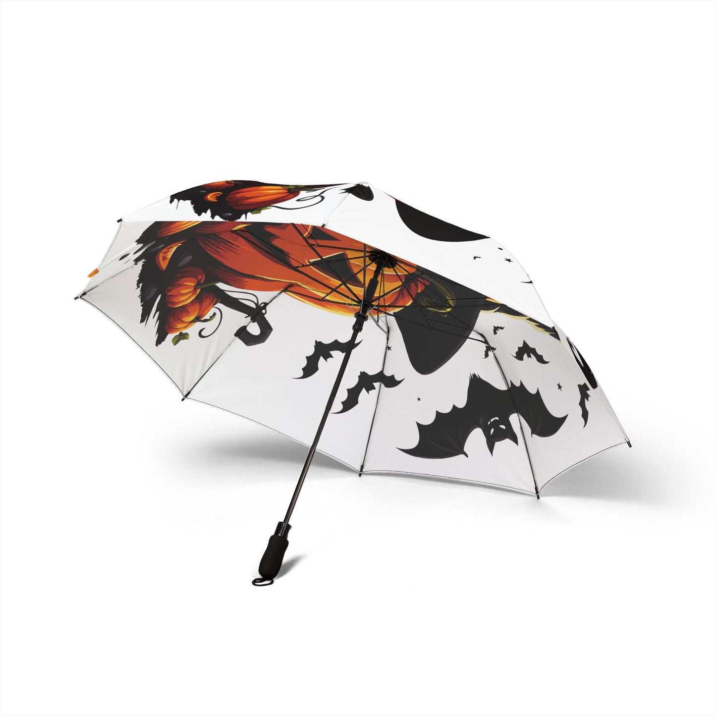 Halloween Pumpkin Umbrella - Spooky Autumn Accessory, Unique Gift for Fall Celebrations, Rainy Day Must-Have