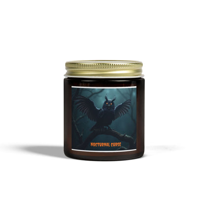 Nocturnal Curse Scented Candle - Spooky Home Decor, Aromatherapy Gift, Halloween Candle, Unique Home Fragrance