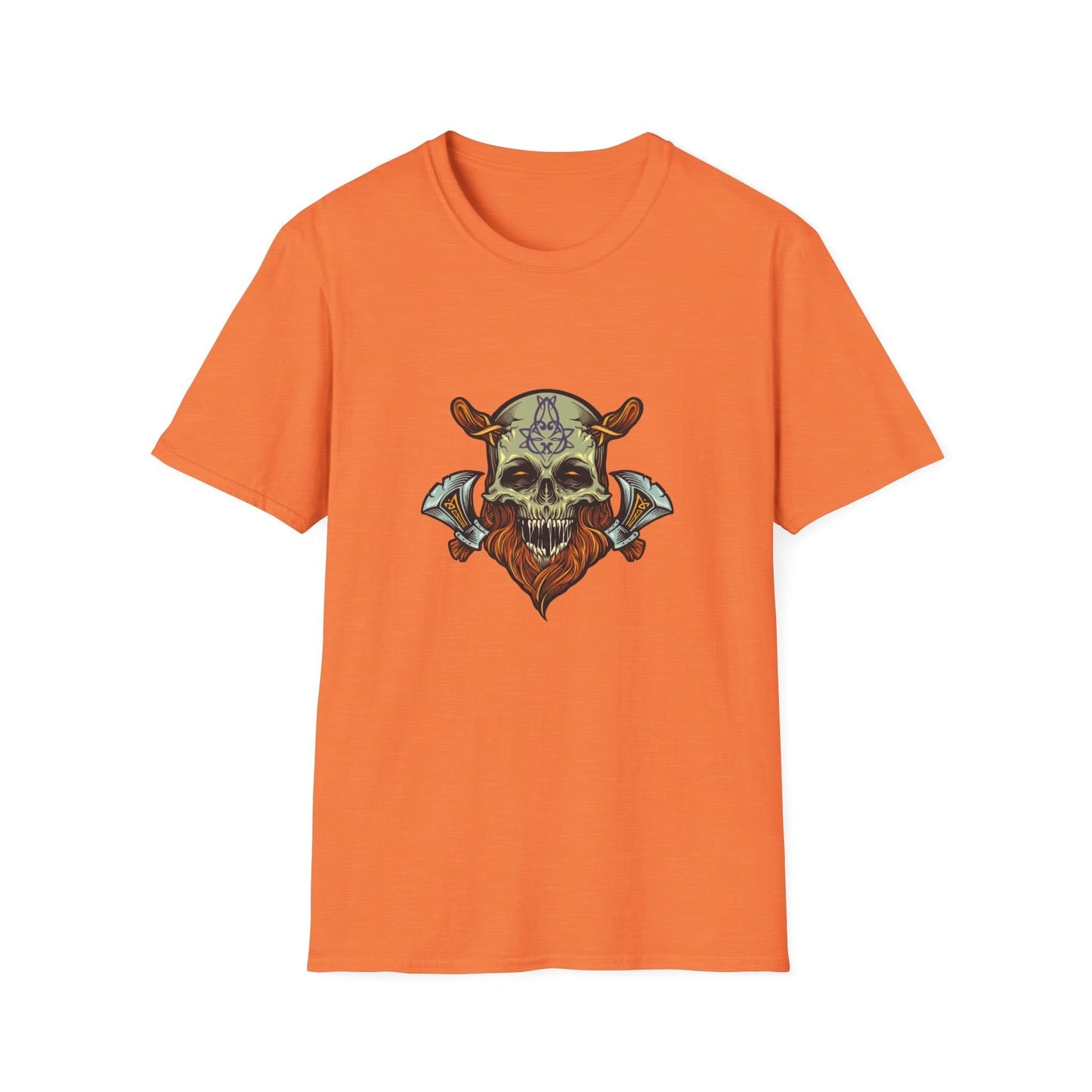 Viking Skull Warrior with Axe - Mleem