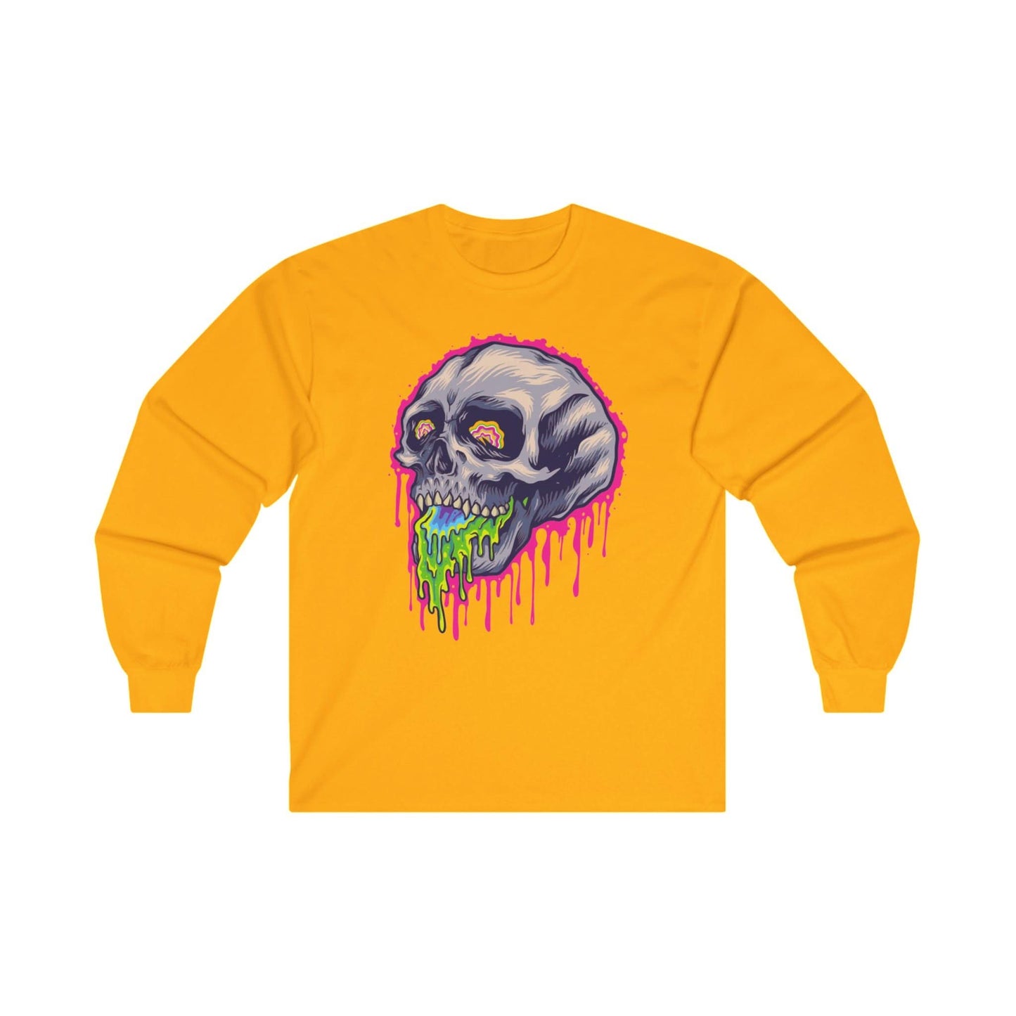 Colorful Stone Skull - Mleem