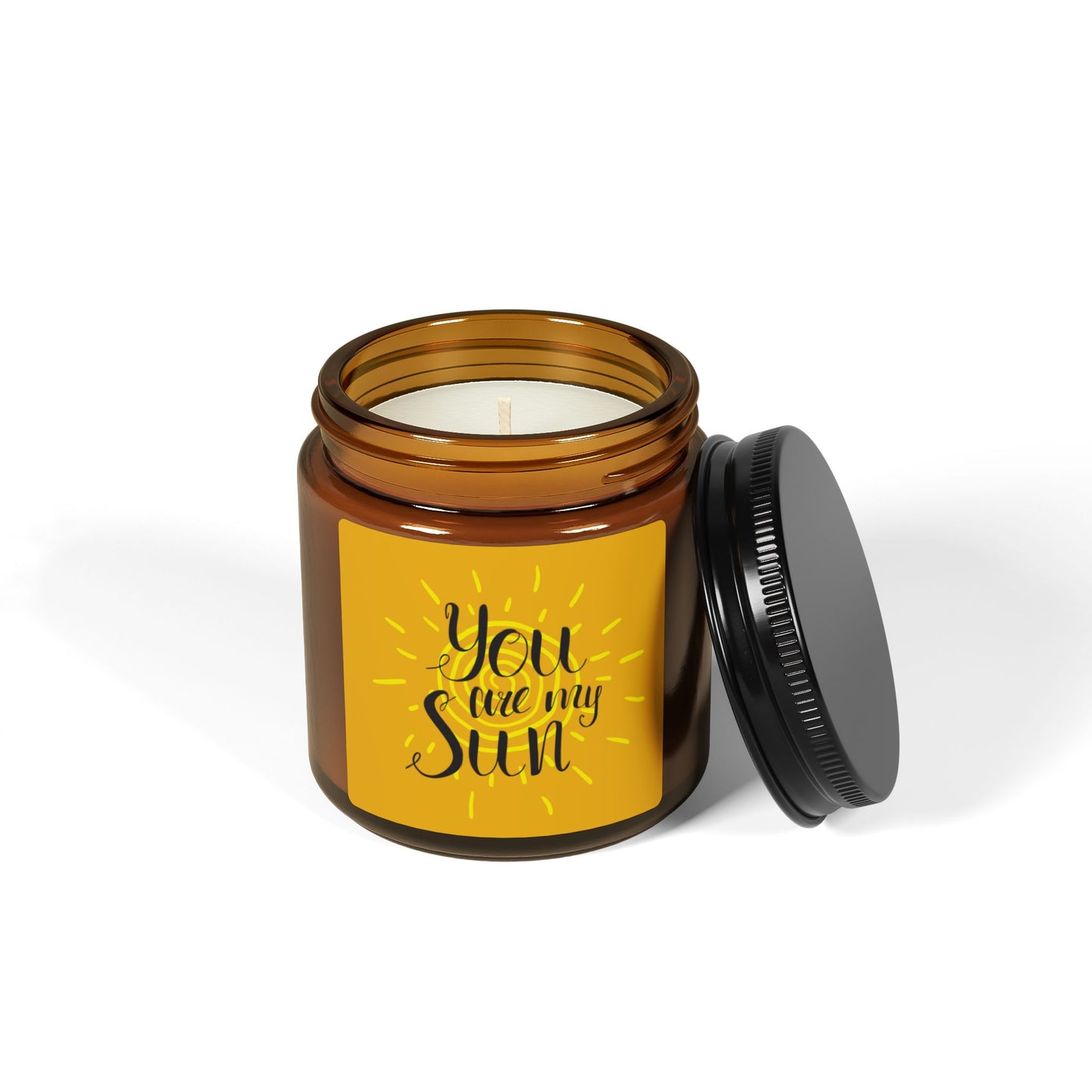 You Are My Sun Scented Soy Candle, Cozy Home Decor