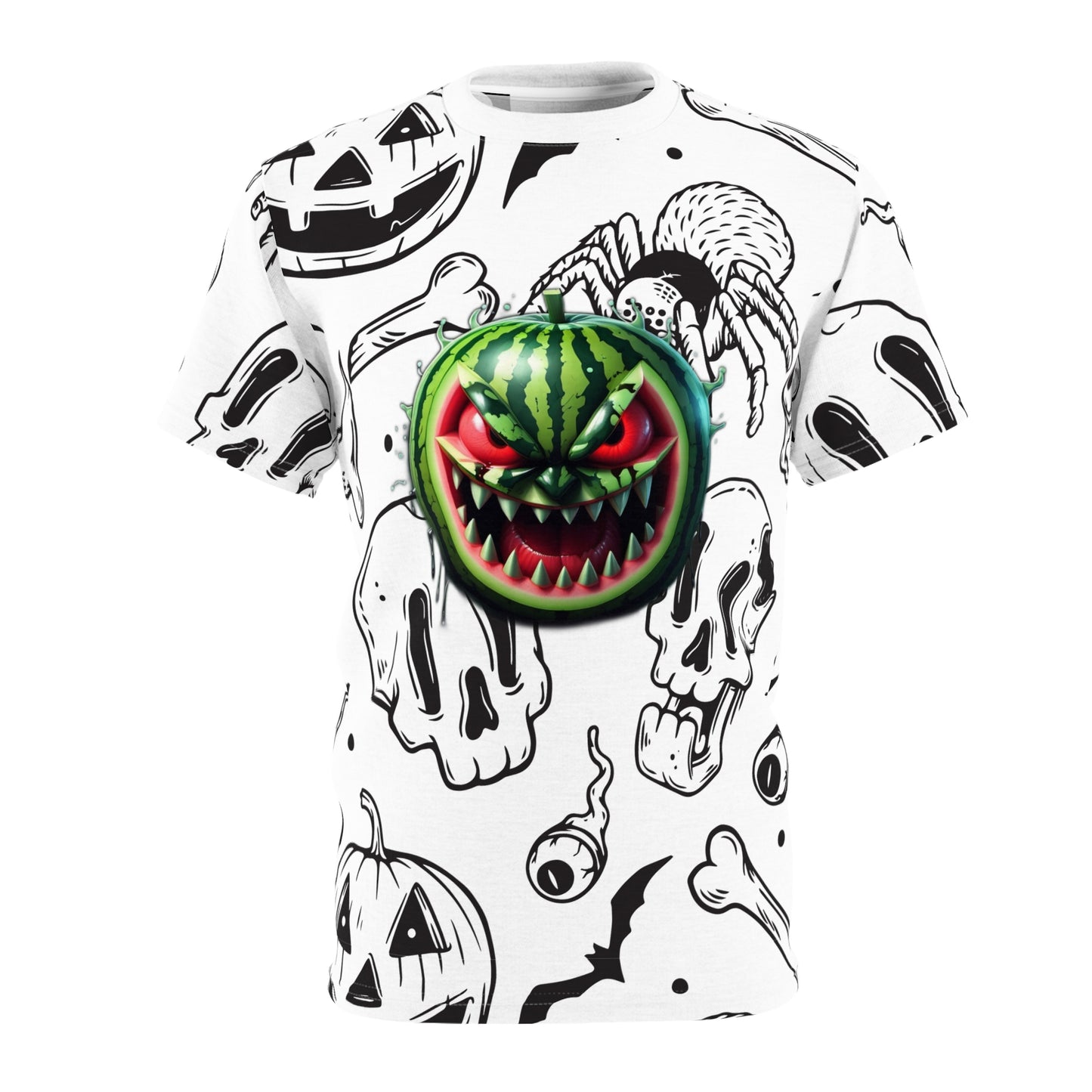 Halloween Unisex Graphic Tee, Spooky Shirt for Halloween, Alternative Fashion, Goth Style, Casual Wear