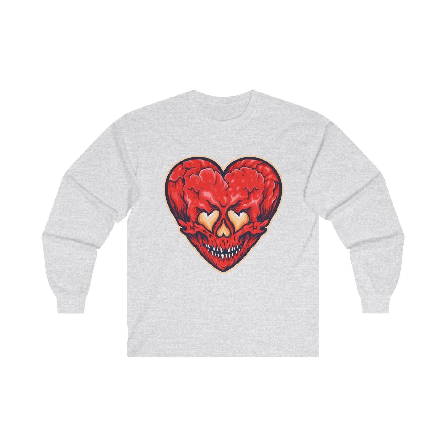 Cracked Heart Love Skull - Mleem