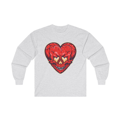 Cracked Heart Love Skull - Mleem