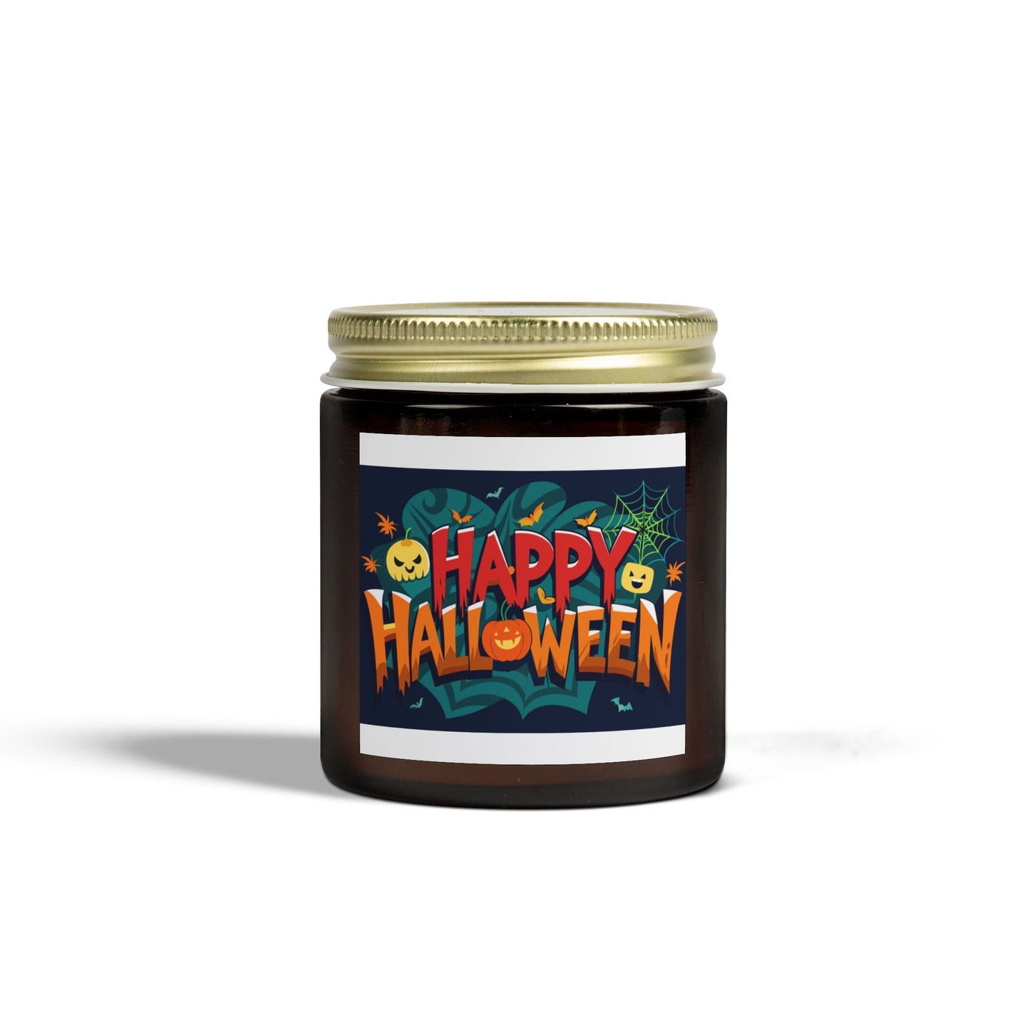 Halloween Themed Scented Candles - Coconut Apricot Wax (4oz, 9oz) | Festive Fall Decor, Trick or Treat Gift, Cozy Autumn Vibes, [...]