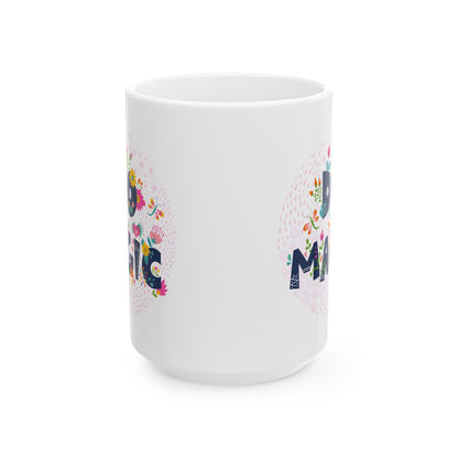 Colorful Floral Mug