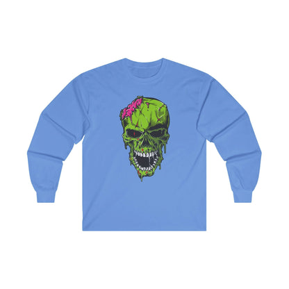 Scary Zombie Head Illustration - Mleem