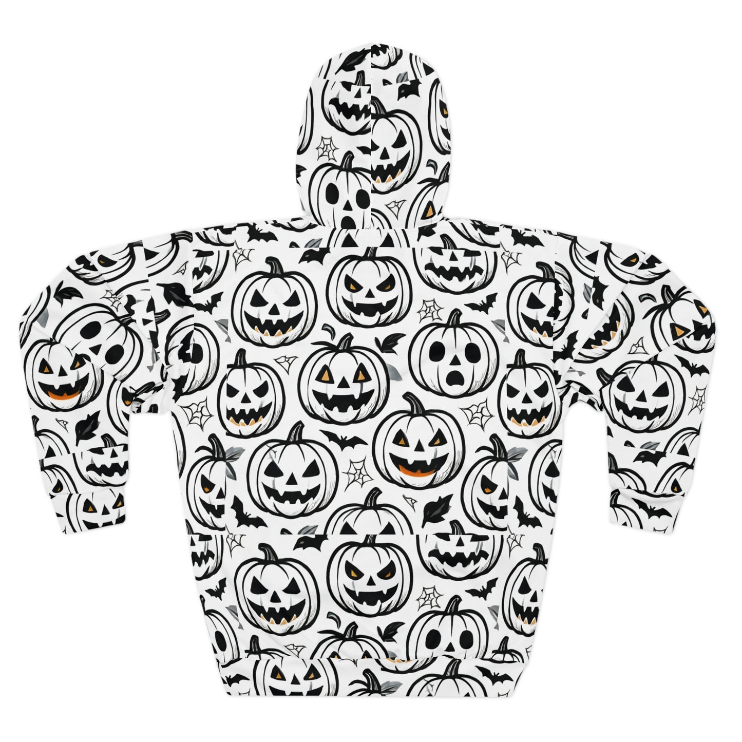 Halloween Pumpkin Hoodie, Unisex Pullover, Fall Apparel, Costume Party, Spooky Season, Cozy Sweatshirt