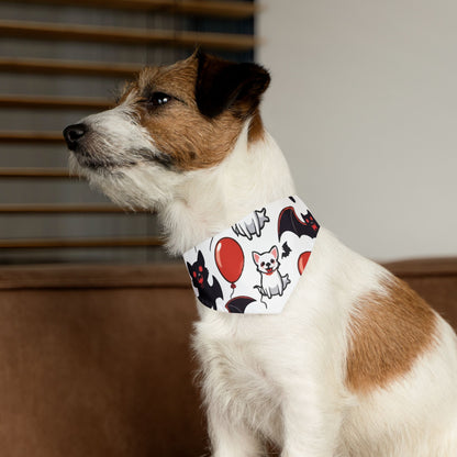 Halloween Pet Bandana, Cat and Dog Collar, Spooky Pet Accessory, Cute Halloween Costume, Pet Gift for Dog Lovers