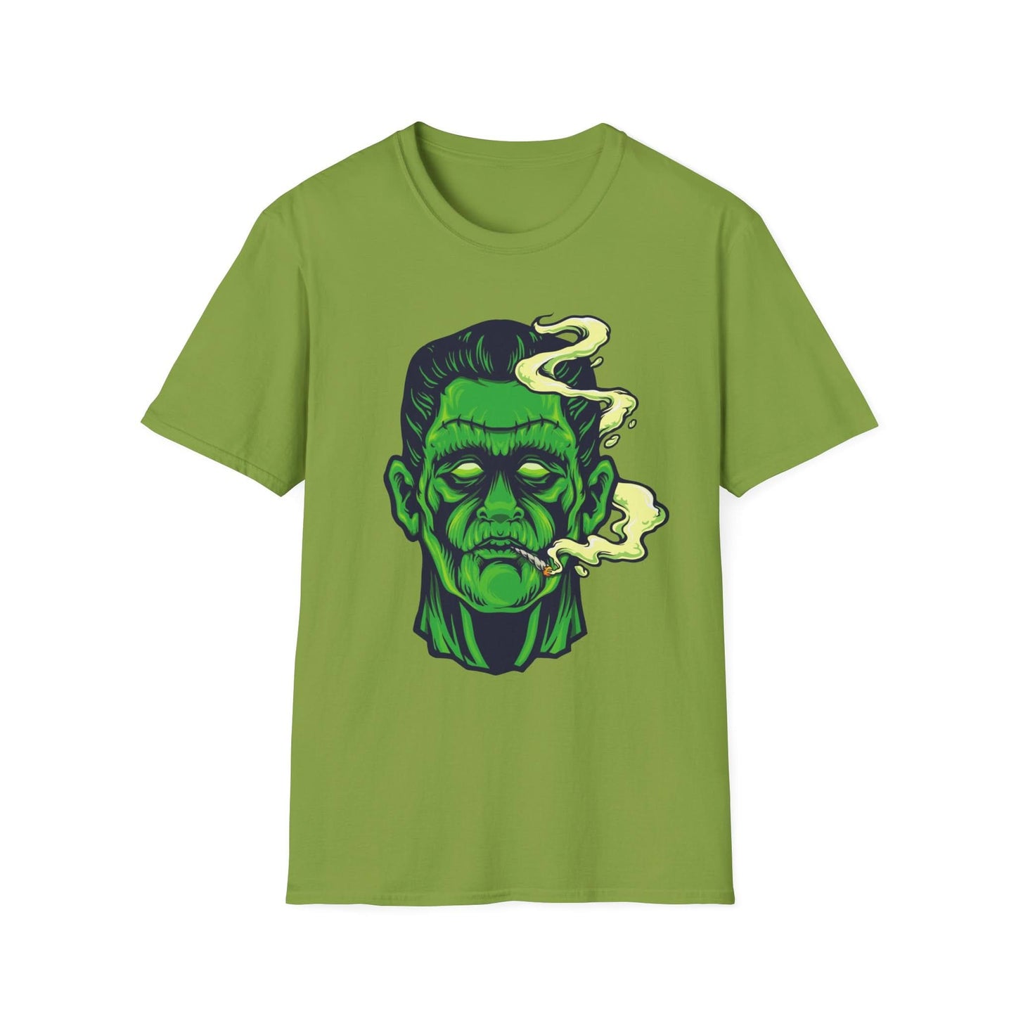 Frankenstein Smoking Cannabis Halloween - Mleem