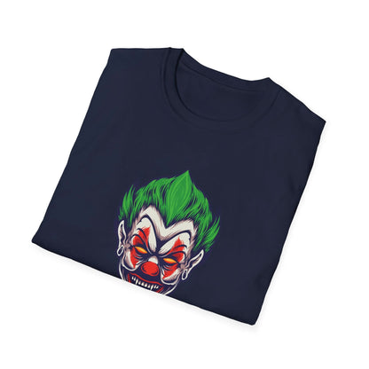 Angry Joker Clown Illustration - Mleem