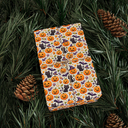 Festive Wrapping Paper for Every Occasion, Cute Halloween Gift Wrap, Eco-Friendly Wrap, Birthday Wrap, Holiday Gift Paper