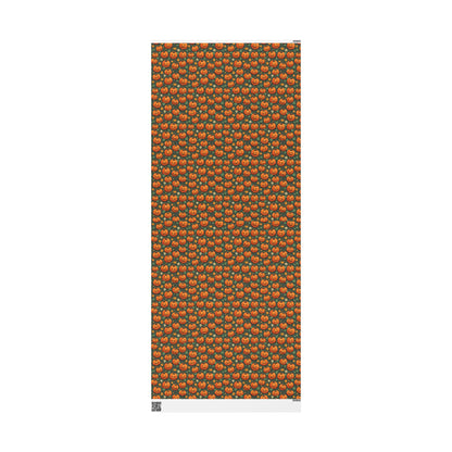 Festive Wrapping Paper Roll, Halloween Gift Wrap, Party Supplies, Fall Celebration, Eco-Friendly Wrapping Paper