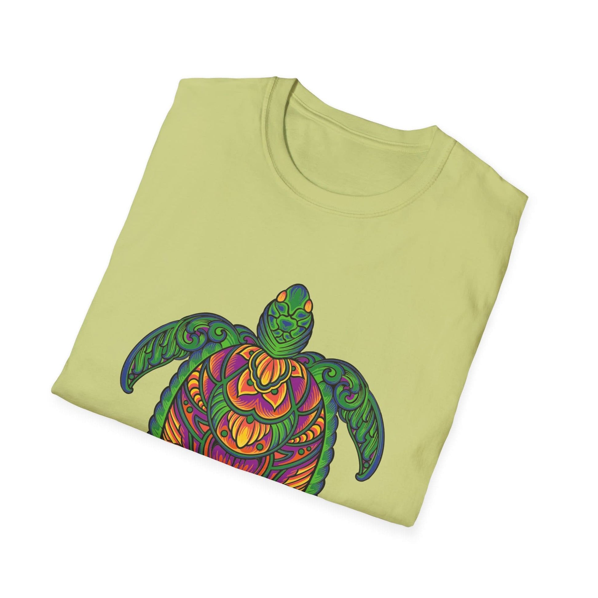 Turtle Floral Vintage Ornament - Mleem
