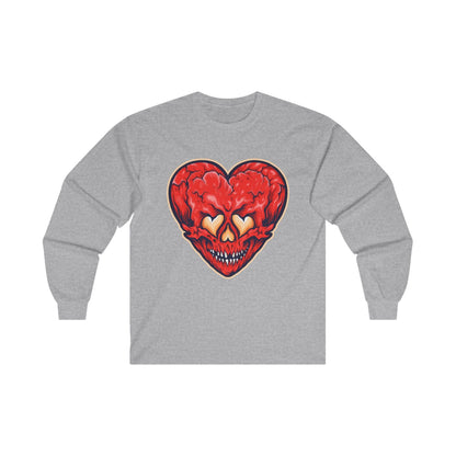 Cracked Heart Love Skull - Mleem