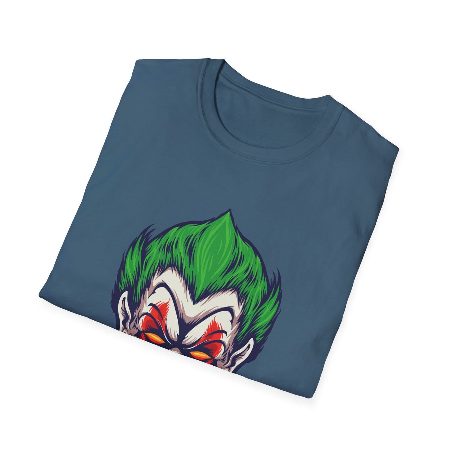 Angry Joker Clown Illustration - Mleem
