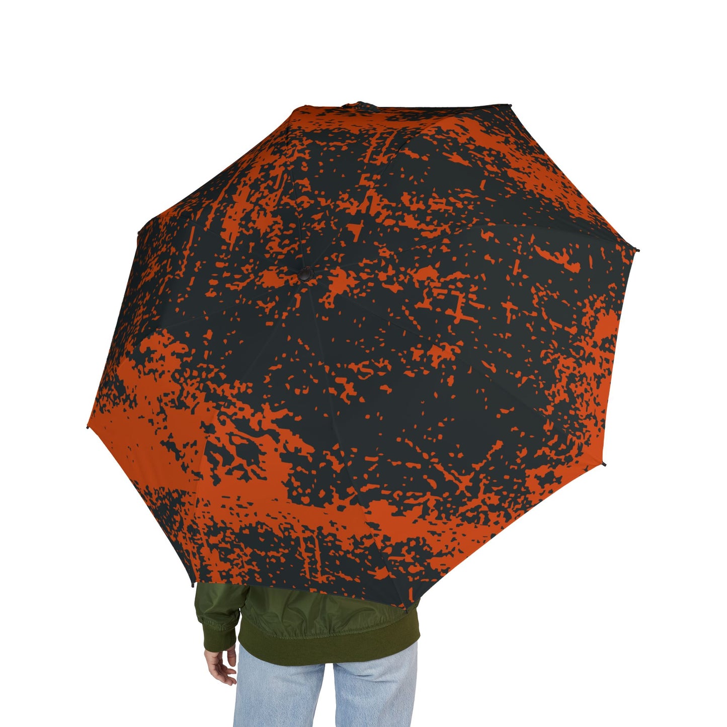 Bold Graphic Umbrella for Rainy Days, Unique Design, Portable Rain Gear, Perfect Gift for Weather Lovers, Stylish Umbrella