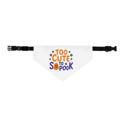 Adorable Pet Bandana Collar for Halloween, Dog Accessory, Cute Halloween Outfit, Pet Costume, Trick or Treat Ready