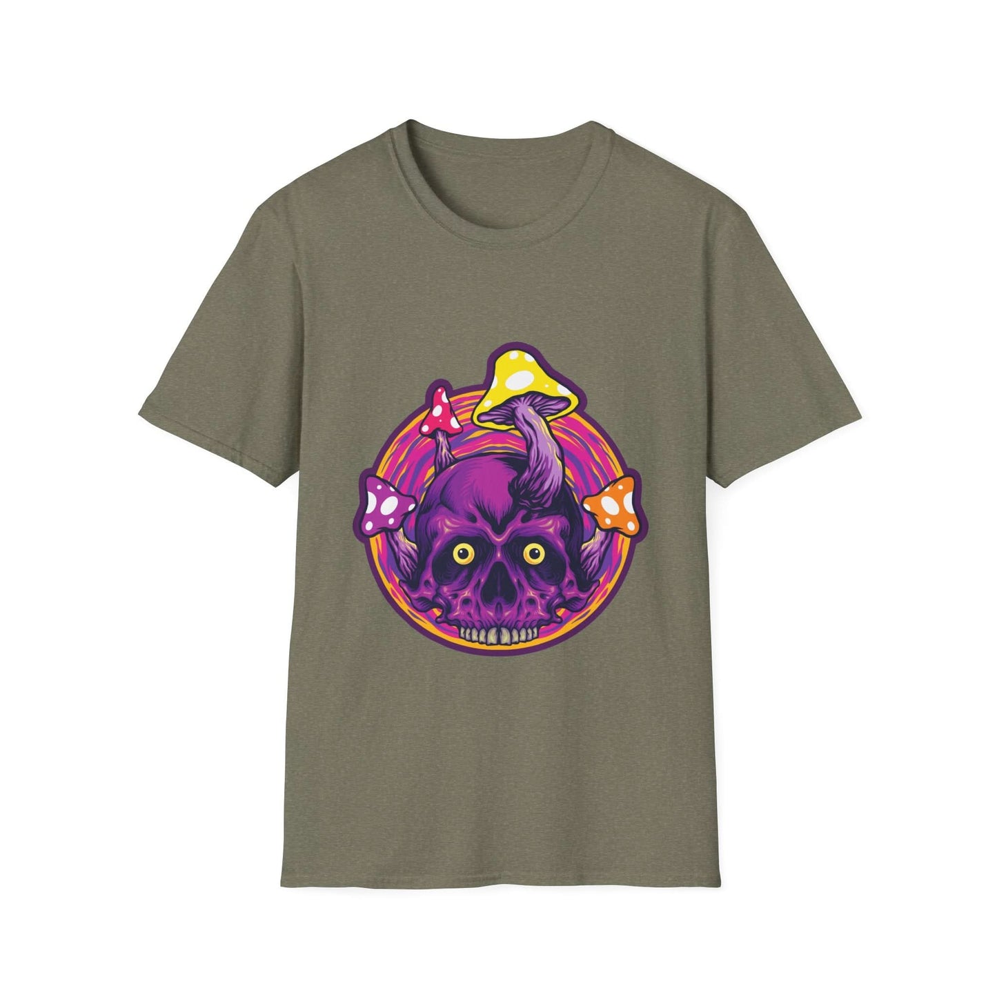 Psychedelic Skull Trippy Fungus - Mleem