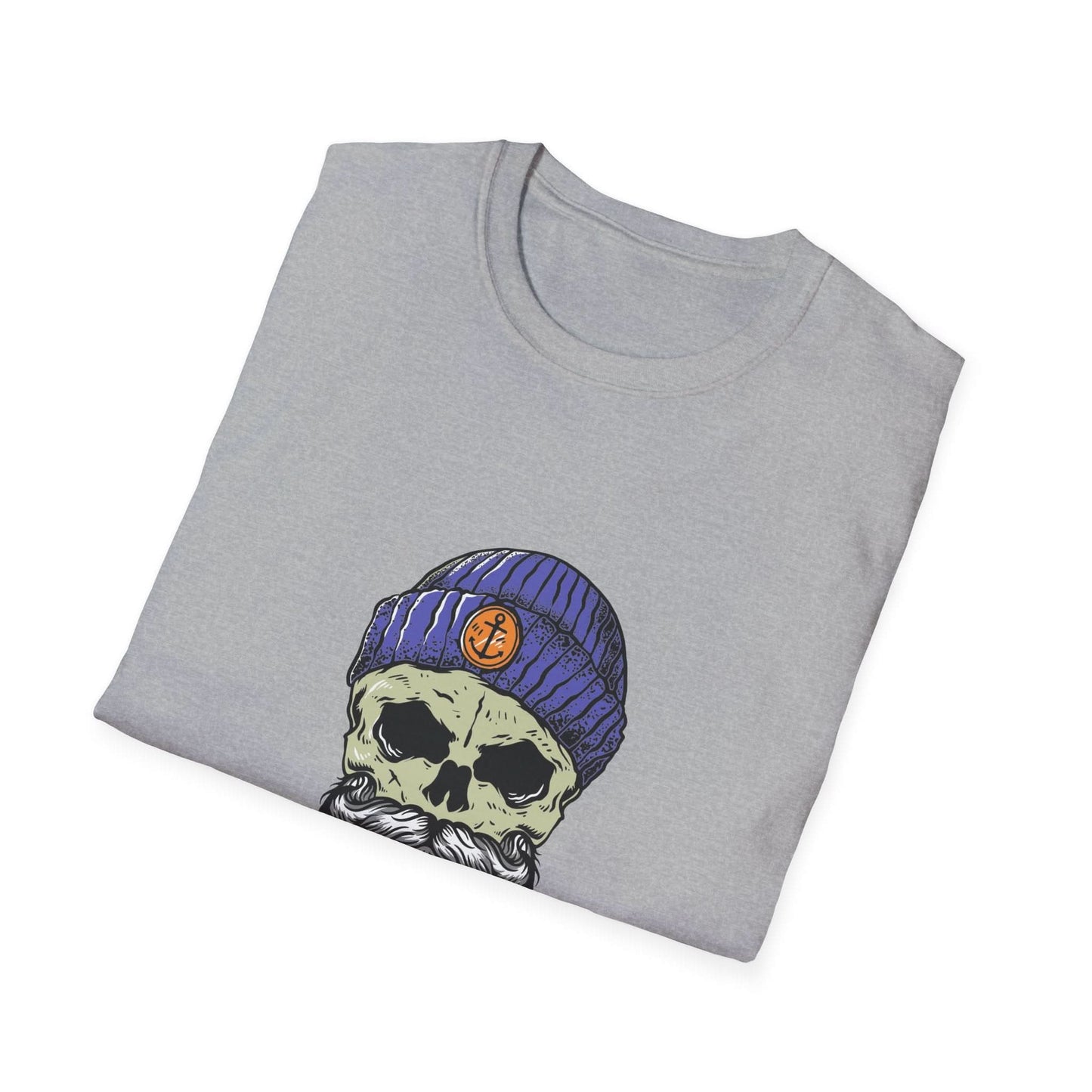 Skull Beard Illustration - Mleem