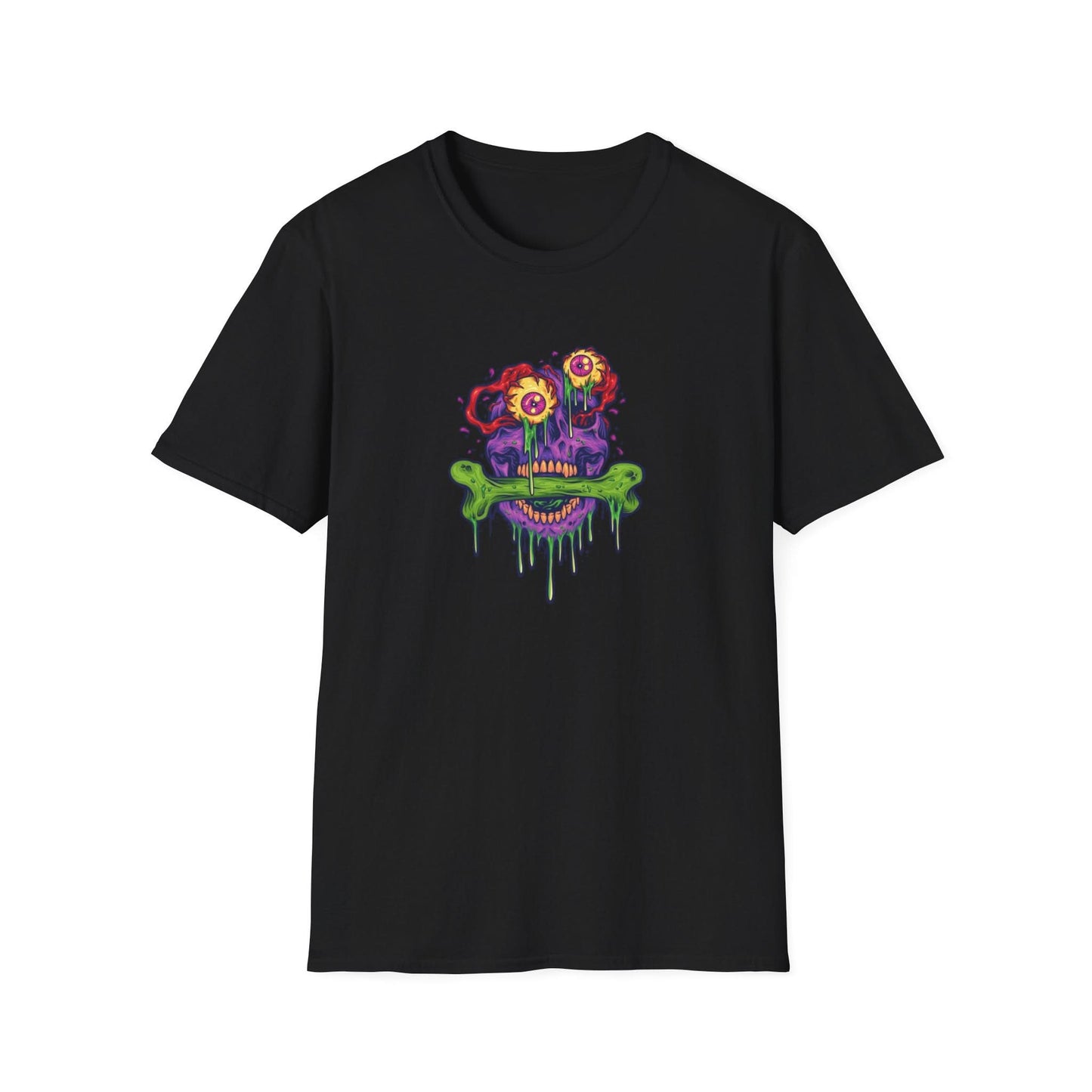 Scary Zombie Eyeball Skull Head - Mleem