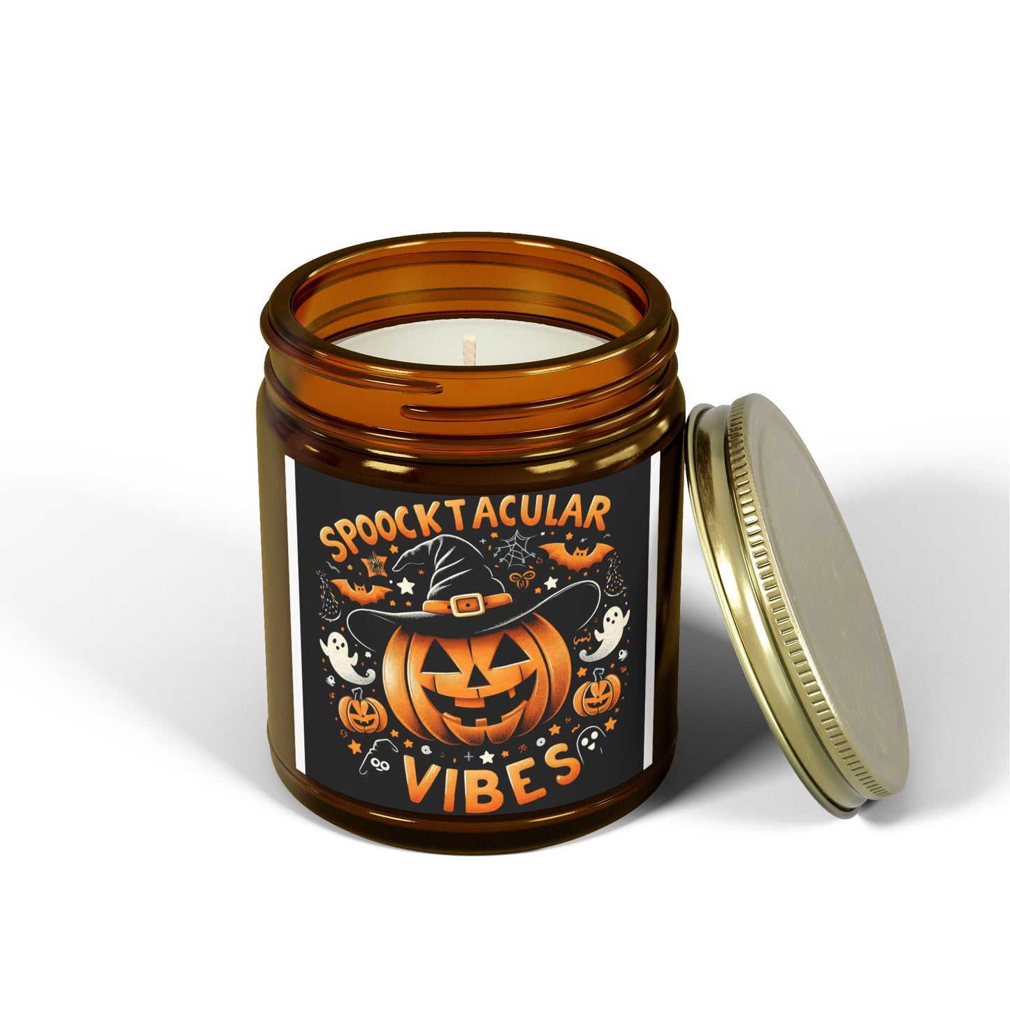 Halloween Scented Candles | Spooktacular Vibes | Cozy Home Decor | Fall Gifts | Pumpkin Candles | Aromatherapy for Autumn