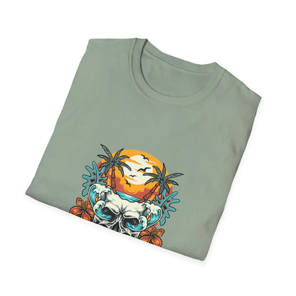 Skull Summer Beach - Mleem