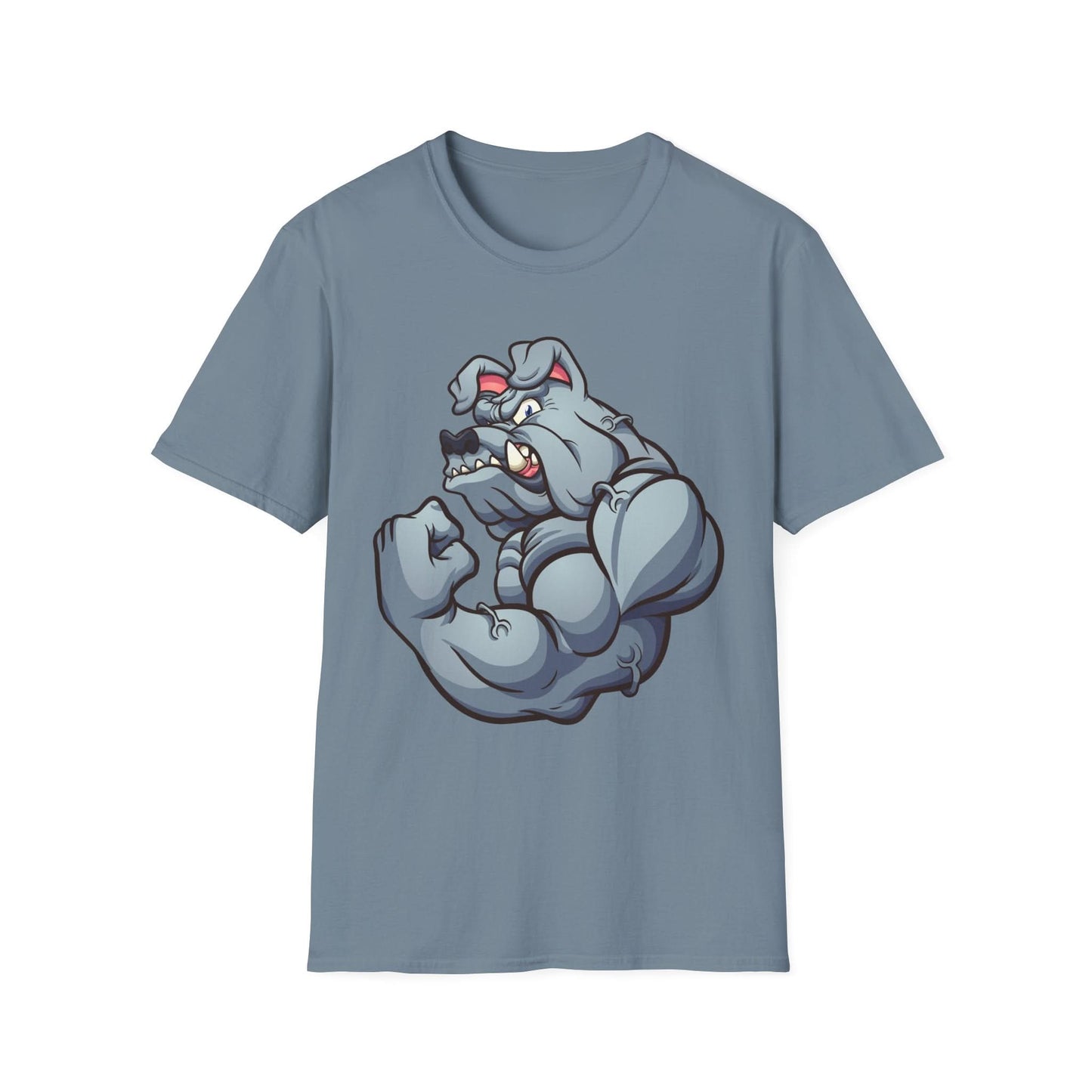 Buldog Bicep Mascot - Mleem