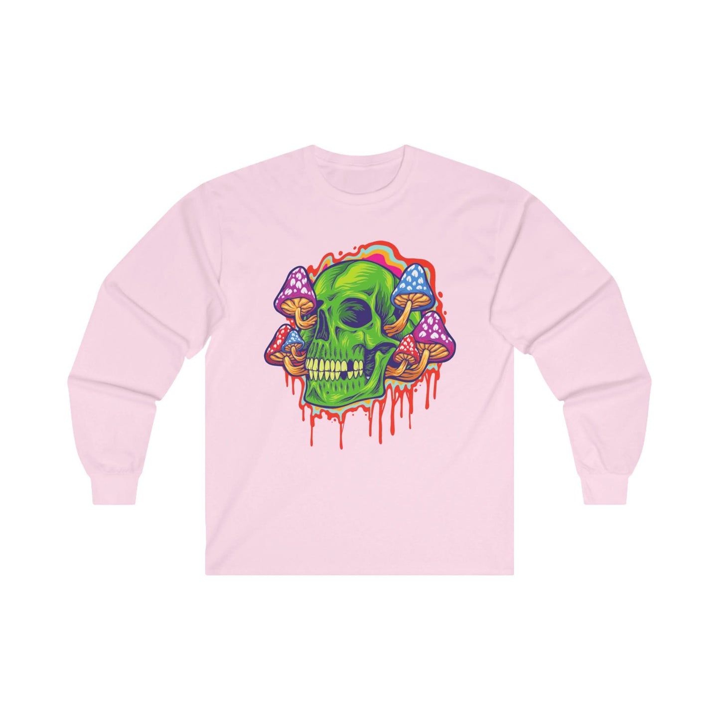 Psychedelic Mushroom Skull - Mleem