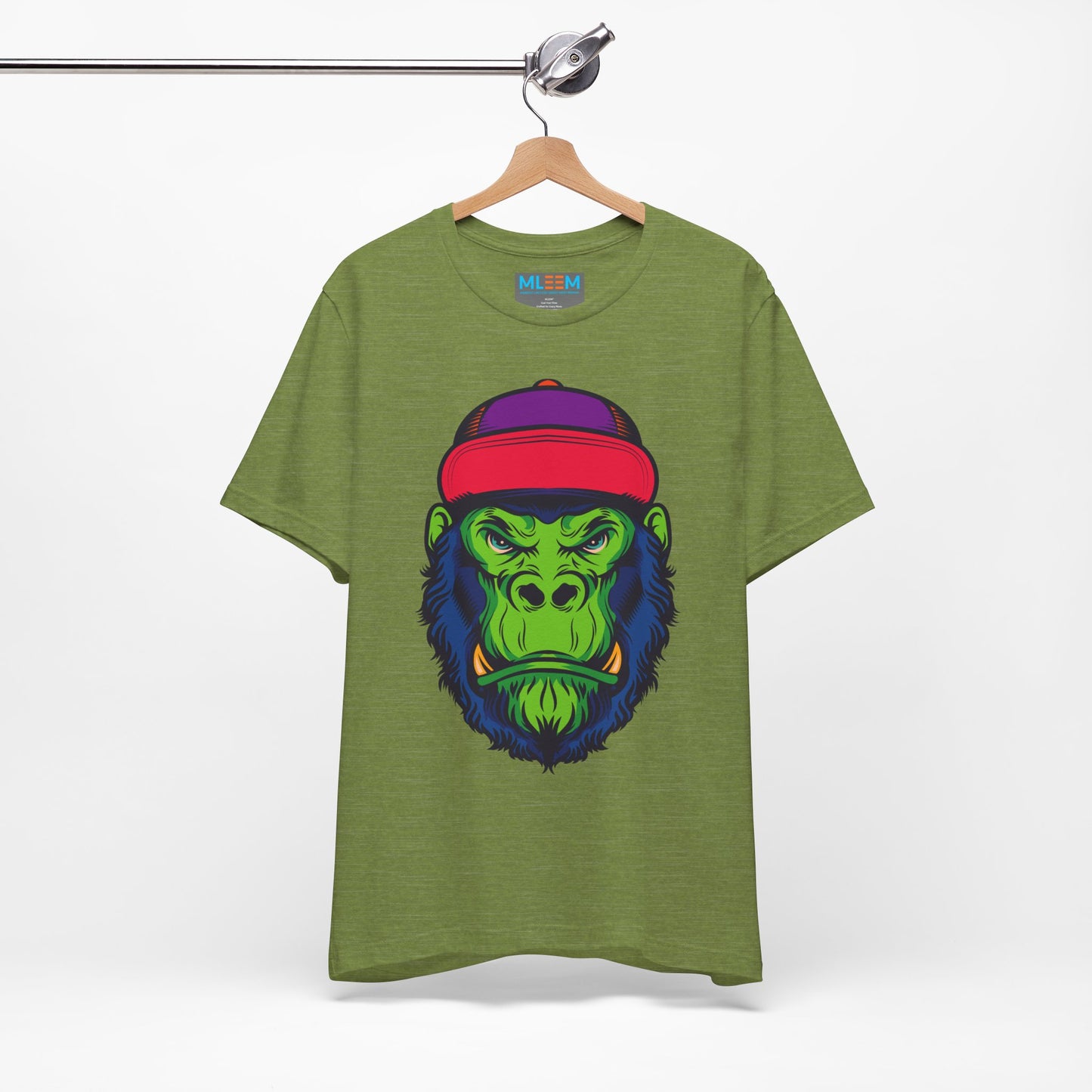 Vibrant Gorilla Graphic Tee - Unisex Short Sleeve T-Shirt