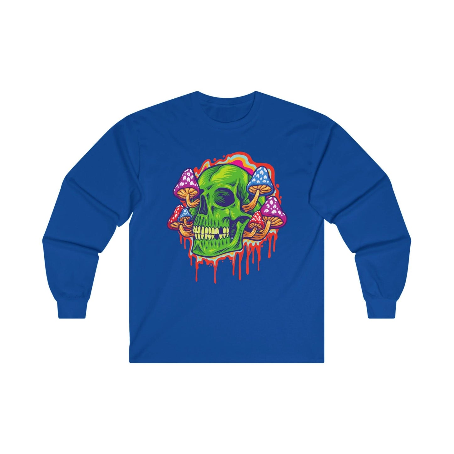 Psychedelic Mushroom Skull - Mleem