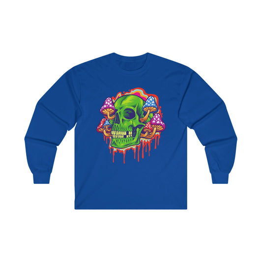 Psychedelic Mushroom Skull - Mleem